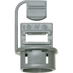 Arlington NM840 Non-Metallic Straight Push-In Connector Plastic 3/8-Inch