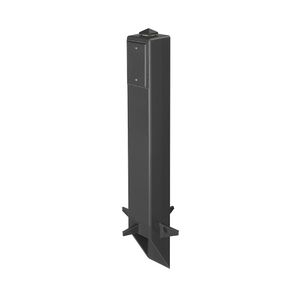 Arlington GP26B UV Rated Plastic Support 26-Inch Height Black Gard-N-Post