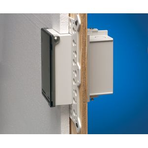 Arlington DBVMA1C Textured UV Rated Plastic 1-Gang Recessed Non-Metallic Low Profile Box 7.012-Inch x 9.058-Inch x 5.16-Inch 22-Cubic-Inch In-Box