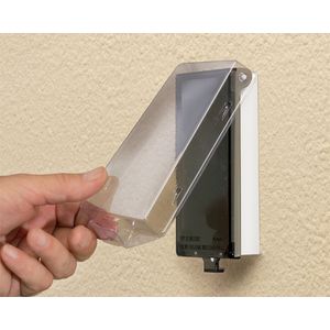 Arlington DBVME1C Textured UV Rated Plastic 1-Gang Recessed Non-Metallic Low Profile Box 5.750-Inch x 8.000-Inch x 4.95-Inch 22-Cubic-Inch In-Box