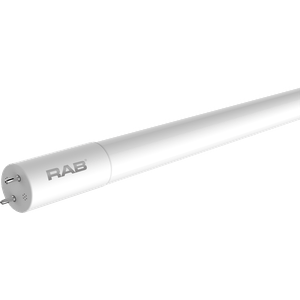 Rab T8-14-48G-840-DE-BYP T8 LED Lamp 2-Pin G13 Base 14-Watt 1800-Lumens 4000K 82 CRI Cool White