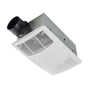 Nutone BHFLED80 Exhaust Fan With Light 4-Inch Duct 80 CFM PowerHeat