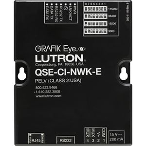 Lutron QSE-CI-NWK-E Control Interface 24-Volt DC Input