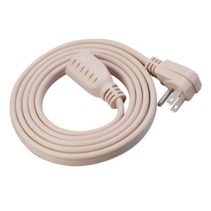 Coleman Cable 03533-33-23 Stranded Bare Copper SPT-3 Air Conditioner Extension Cord 14/3 9-ft Sleeve Beige