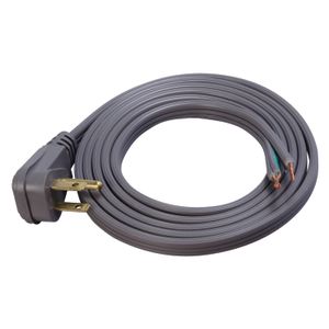 Coleman Cable 09726-88-09 Stranded Bare Copper SPT-3 Power Supply Cord 16/3 6-ft Sleeve Gray