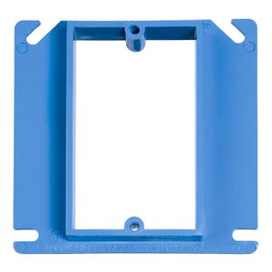 Thomas & Betts A410 1-Gang Non-Metallic Box Cover 4-Inch x 4-Inch x 1/2-Inch Carlon