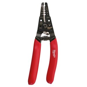 Milwaukee Tool 48-22-6109 One Handed Spring Lock Wire Stripper 18-10-AWG Solid 20-12-AWG Stranded