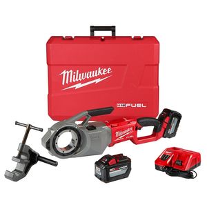 Milwaukee Tool 2874-22HD 6-Pieces Cordless Pipe Threader Kit M18 Fuel One-Key