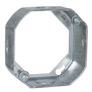 Raco 128 Steel Extension Ring 4-Inch x 4-Inch x 1-1/2-Inch 15.5-Cubic-Inch