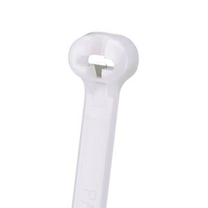 Panduit BT3S-C Nylon 6/6 Standard Plenum Barb Ty Clamp Tie 12-Inch Natural Dome-Top