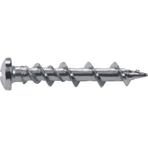 Power Fasteners 02330 White Carbon Steel Universal Light-Duty Anchor 1-1/4-Inch x 2-1/2-Inch Wall Dog