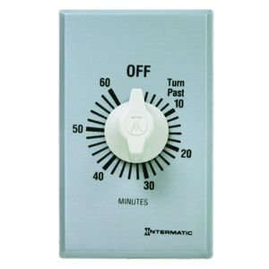 Intermatic FF60MC Auto OFF FF Series Commercial Spring Wound Countdown Timer 125 - 277-Volt AC 60 min