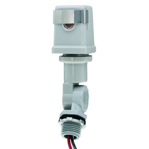 Intermatic K4223C Polycarbonate 1/2-14 Stem and Swivel Side Mount Thermal Raintight Photocontrol 208 - 277-Volt AC