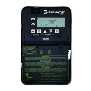 Intermatic ET1705C ON/OFF ET1700 Series Basic Electronic Timer Switch 120/208 - 277-Volt AC 30-Amp 7 Days