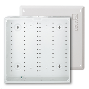 Leviton 47605-140 20 Gauge Steel Wiring Enclosure With Cover 15.62-Inch x 3.68-Inch x 15.32-Inch Flush/Surface Mount Structured Media