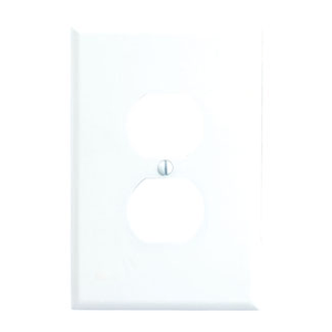 Leviton 88103 Thermoset Device Mount Oversized 1-Gang Duplex Receptacle Wallplate 1-Duplex Receptacle White