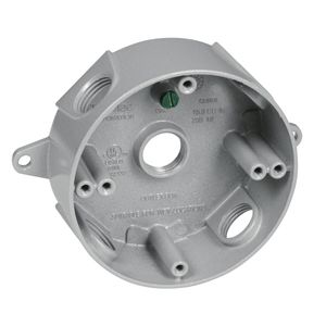 RACO RB550S ROUND WP BOX (5) 1/2 IN