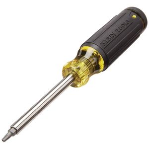 Klein Tools 32307 27-in-1 Multi-Bit Tamperproof Screwdriver 8.49 Inch