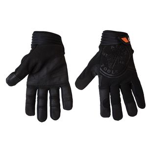 Klein Tools 40234 X-Large Gloves Fabric Black Journeyman