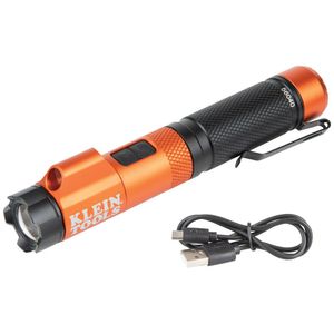 Klein Tools 56040 Rechargeable Focus Flashlight With Laser