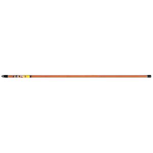 Klein Tools 56324 Fiberglass Lo-Flex Fish Rod Set 1/4-Inch x 24-ft Orange