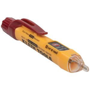 Klein Tools NCVT2P Dual Range Non-Contact Voltage Tester 70 - 1000-Volt AC 12 - 1000-Volt AC 5.82-Inch x 0.86-Inch x 1.09-Inch