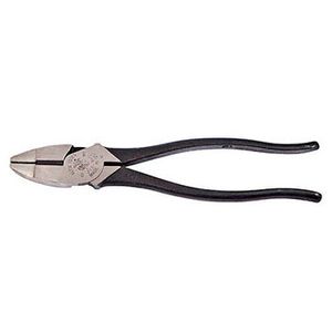 Klein Tools 213-9NE High Leverage Side Cutting Plier 9-1/4-Inch Black