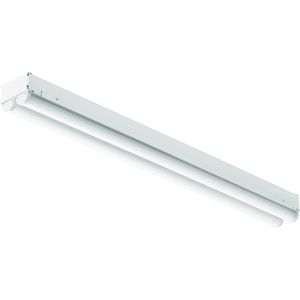 Lithonia Lighting MNSL L24 2LL MVOLT 40K 80CRI M6 2-Light LED Strip Light 20-Watt 120 - 277-Volt 80 CRI 4000K 2500-Lumens White Contractor Select