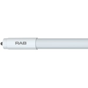 Rab T8HO-40-96G-FA8-840-DE-BYP Dimmable T8 LED Lamp 40-Watt Fa8 5500-Lumens 82 CRI 4000K