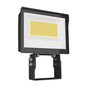 Rab X17XFU140T Dimmable Selectable CCT Selectable Wattage LED Flood Light 140/100/70-Watt 120 - 277-Volt 3000/4000/5000K Bronze X17 Field Adjustable