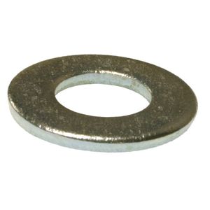 Metallics JSW70 Zinc Chromate Steel SAE Flat Washer #6 x 3/8-Inch