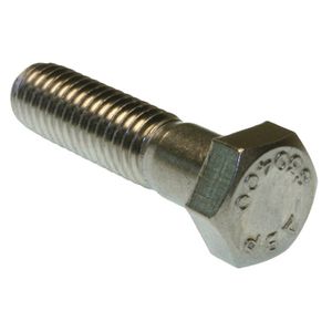 Metallics JSBH2 18-8 Stainless Steel Hexagonal Head Domestic Cap Screw 1/4-Inch x 1-Inch