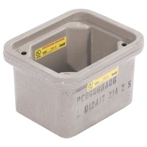 Hubbell-Wiring PC1118BA18 Precast Polymer Concrete Fiberglass Reinforced Box With Open Bottom 13-1/2-Inch x 20-1/2-Inch x 18-Inch Quazite