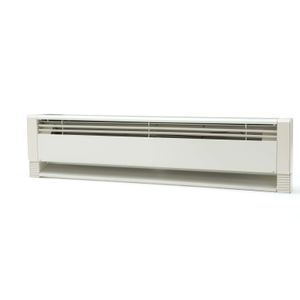 Q-Mark HBB1254 Electric Hydronic Baseboard Heater 938-Watt at 208-Volt 1250-Watt at 240-Volt Navajo White