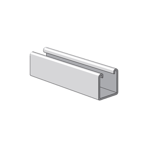 Power Strut PS-200-10-HDG Hot Dip Galvanized Steel Channel 10-ft x 1-5/8-Inch x 1-5/8-Inch