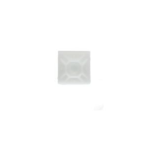 Thomas & Betts MPNY-1000-9-C Synthetic Rubber Adhesive Mount Cable Tie Mounting Base Nylon 6/6 Natural Catamount