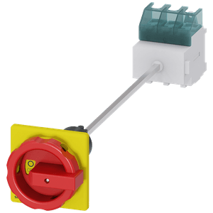 Siemens 3LD2545-0TK53 Floor/Front/Rail Mount Rotary 3LD Switch Disconnector Emergency Stop Switch 90-mm x 468.5-mm x 106-mm