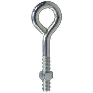 Dottie EB9 Zinc Plated Steel Eye Bolt With Hexagonal Nut 3/8-Inch x 2-1/2-Inch