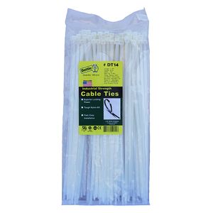 Dottie DT11 Nylon Standard-Duty Cable Tie 11-Inch Natural