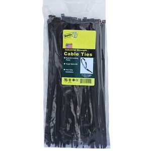 Dottie DT6B Nylon Standard-Duty Cable Tie 8-Inch UV Black