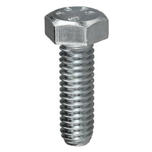 Dottie MB3812 Zinc Plated Steel Full Threaded Tap Bolt 3/8-Inch x 1/2-Inch