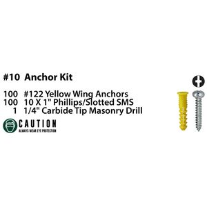 Dottie 2AK 201-Piece Anchor Kit