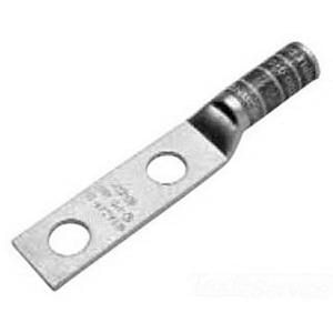 Burndy YAZ39-2N Electro Tin Plated Copper 2-Hole YAZ-2N Compression Lug 750-KCMIL 1/2-Inch Hylug