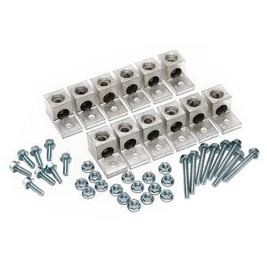 Burndy KAU-KIT-2 Transformer Lug Kit High Strength Aluminum Alloy