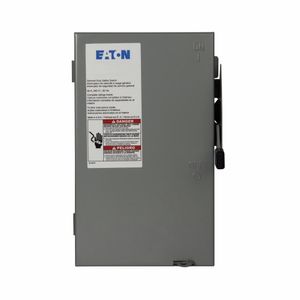 Eaton DG321UGB 3-Wire 3-Pole Non-Fusible B Series General-Duty Safety Switch 240-Volt AC 30-Amp NEMA 1