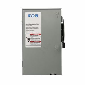 Eaton DG321URB 3-Wire 3-Pole Non-Fusible B Series General-Duty Safety Switch 240-Volt AC 30-Amp NEMA 3R