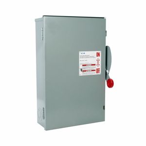 Eaton DG324URK 3-Wire 3-Pole Non-Fusible K Series General-Duty Safety Switch 240-Volt AC 200-Amp NEMA 3R