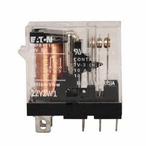 Eaton D4PR1T General Purpose Plug-In Relay 380-Volt AC/125-Volt DC 10-Amp SPDT