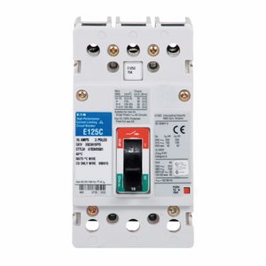 Eaton EGB3080FFG Type EGB Molded Case Circuit Breaker 3-Pole 80-Amp 600Y/347-Volt AC