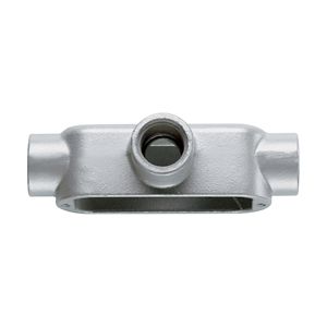 Crouse-Hinds T75M Malleable Iron Type T Conduit Outlet Body 3/4-Inch Condulet